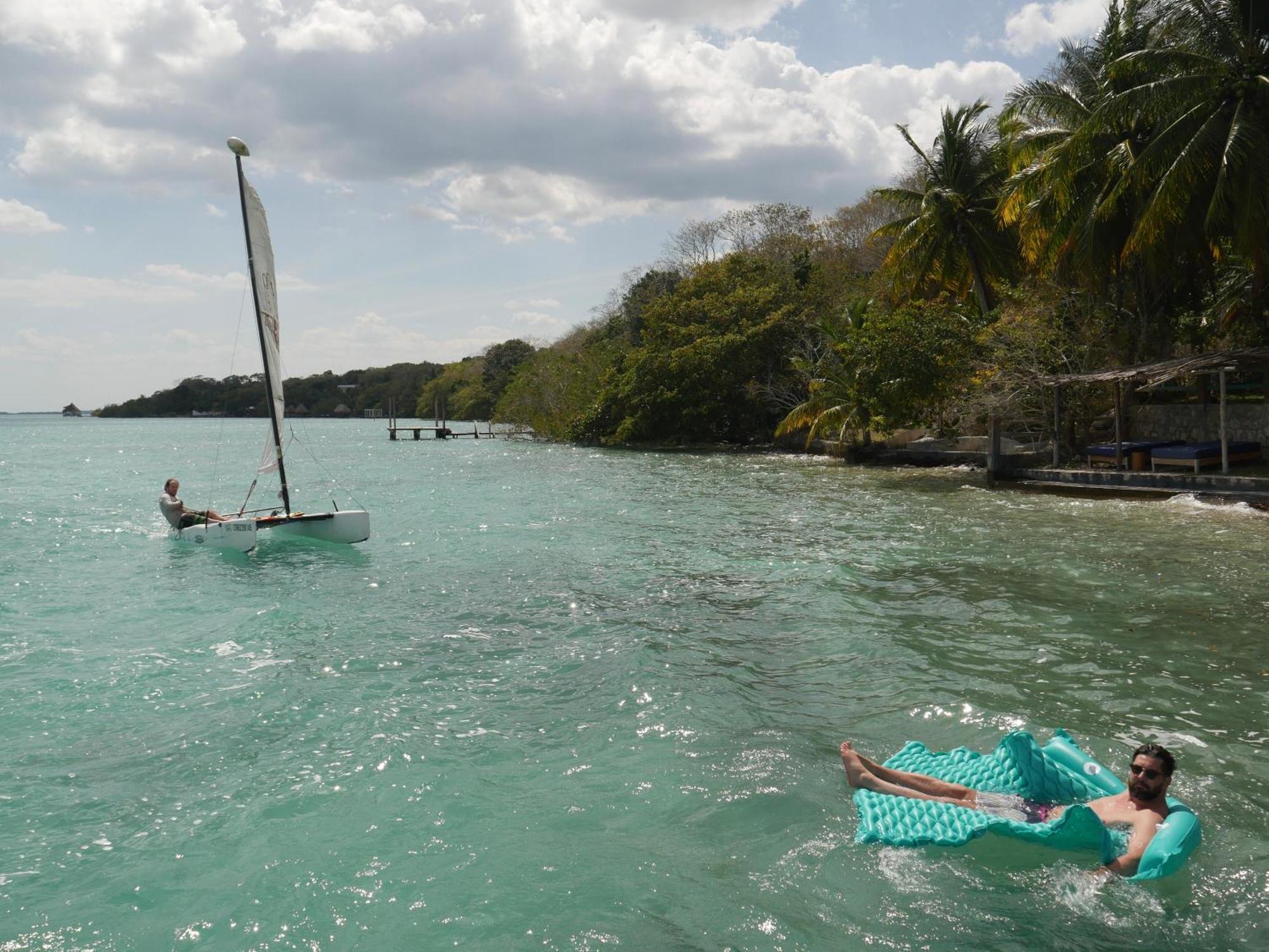 Villa Santuario Lake Front Oasis Bacalar Eksteriør billede