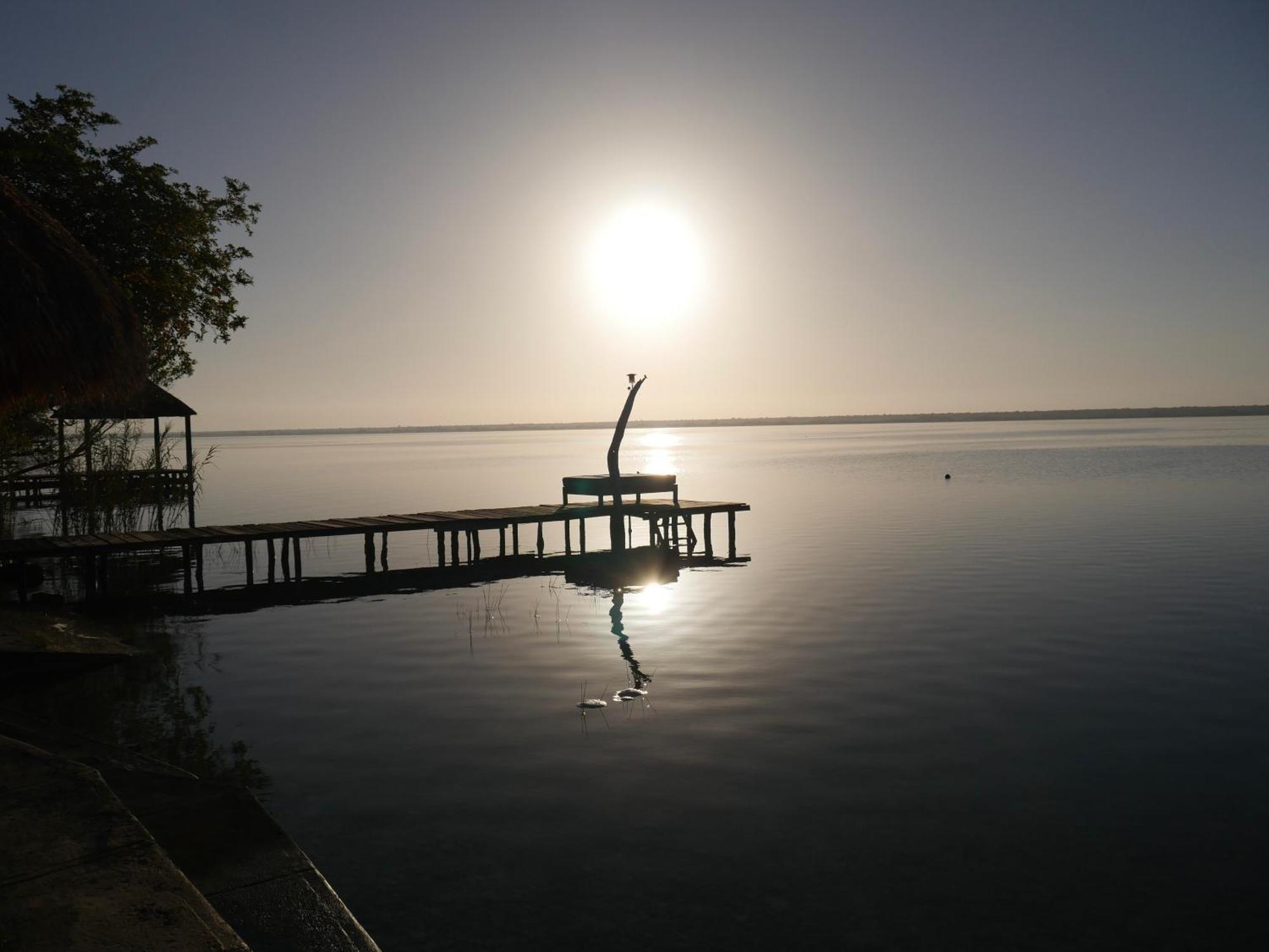 Villa Santuario Lake Front Oasis Bacalar Eksteriør billede