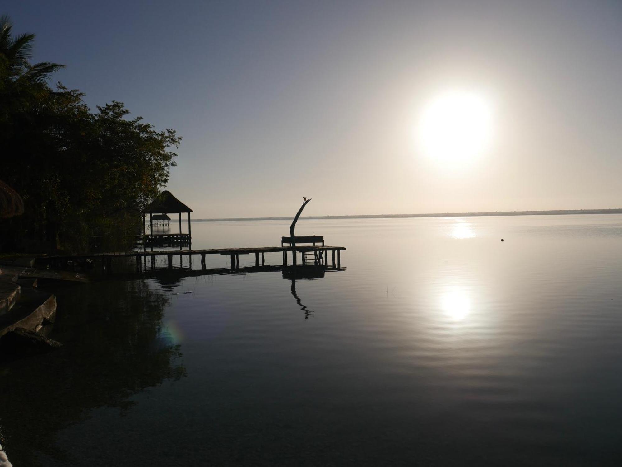 Villa Santuario Lake Front Oasis Bacalar Eksteriør billede